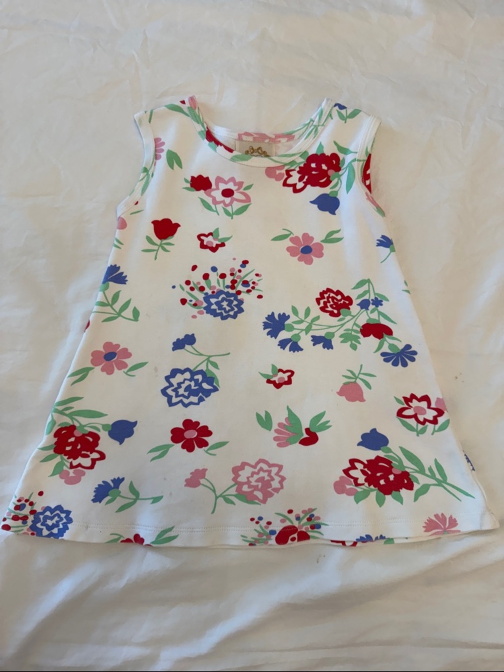 Beaufort Bonnet Girls Floral Sleeveless Polly Play